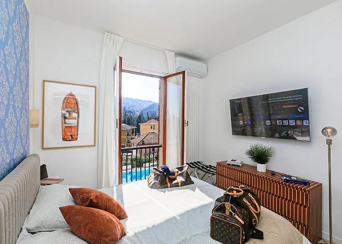 Portofino Essence - Con Scooter Incluso Per Portofino, Piscina E Box - Ideale Per Muoversi Senza Auto! Vakantiehuis Rapallo